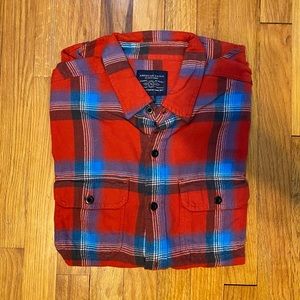 American Eagle Flannel Button Down